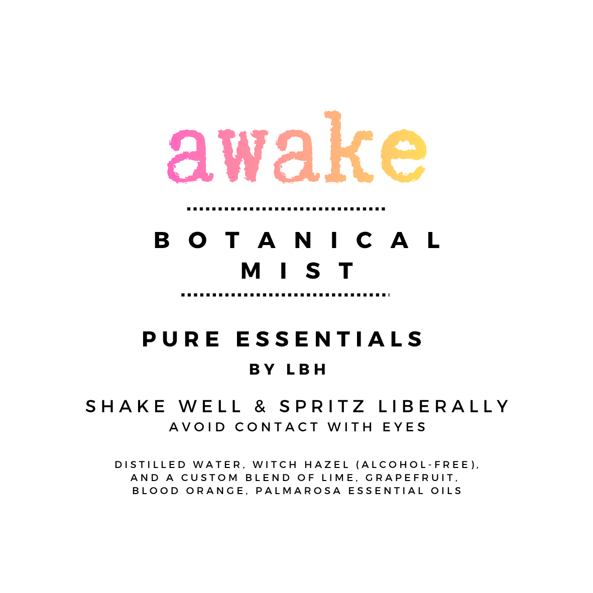 Awake ~ Botanical Mist