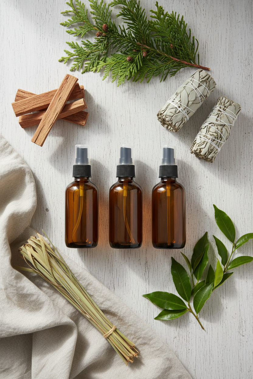 The Rooted Practice Collection ~ Yoga Mat Refresher & Cleaning Mists