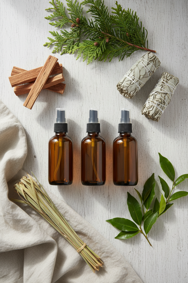 The Rooted Practice Collection ~ Yoga Mat Refresher & Cleaning Mists