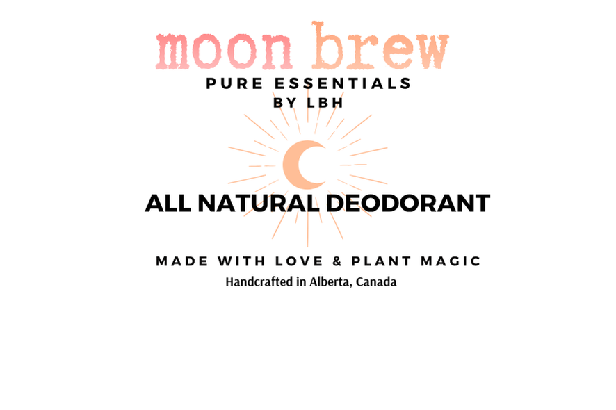 MoonBrew ~ all-natural deodorant