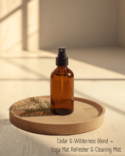 Cedar & Wilderness ~ Yoga Mat Refresher & Cleaning Mist