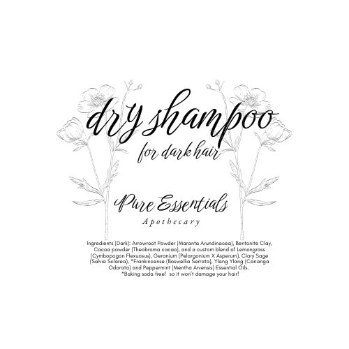 All-Natural Dry Shampoo (Light and Dark)