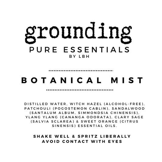 Grounding ~  Botanical Mist